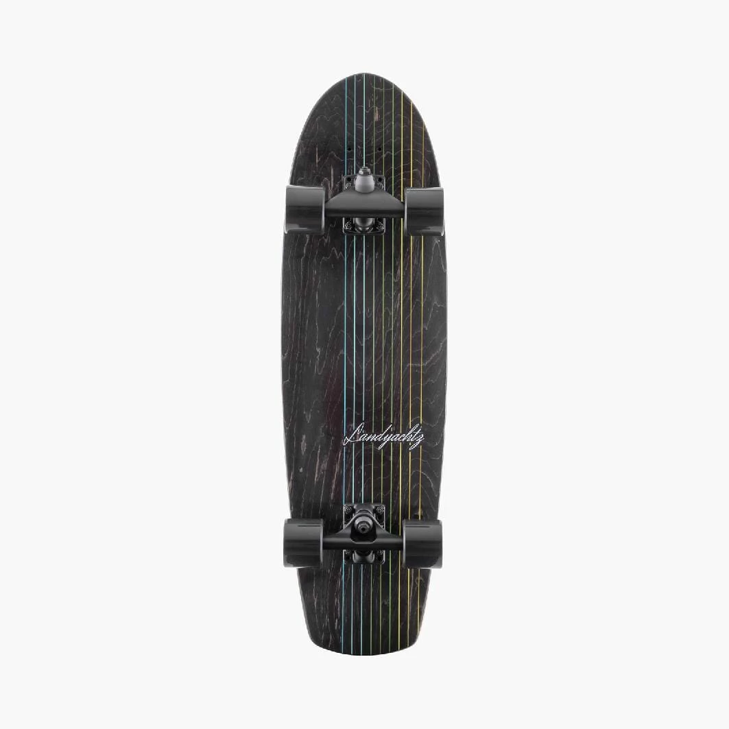 LANDYACHTZ BUTTER BLACK LINES 31" - SURFSKATE COMPLETE 3 LANDYACHTZ BUTTER BLACK LINES 31" - SURFSKATE COMPLETE