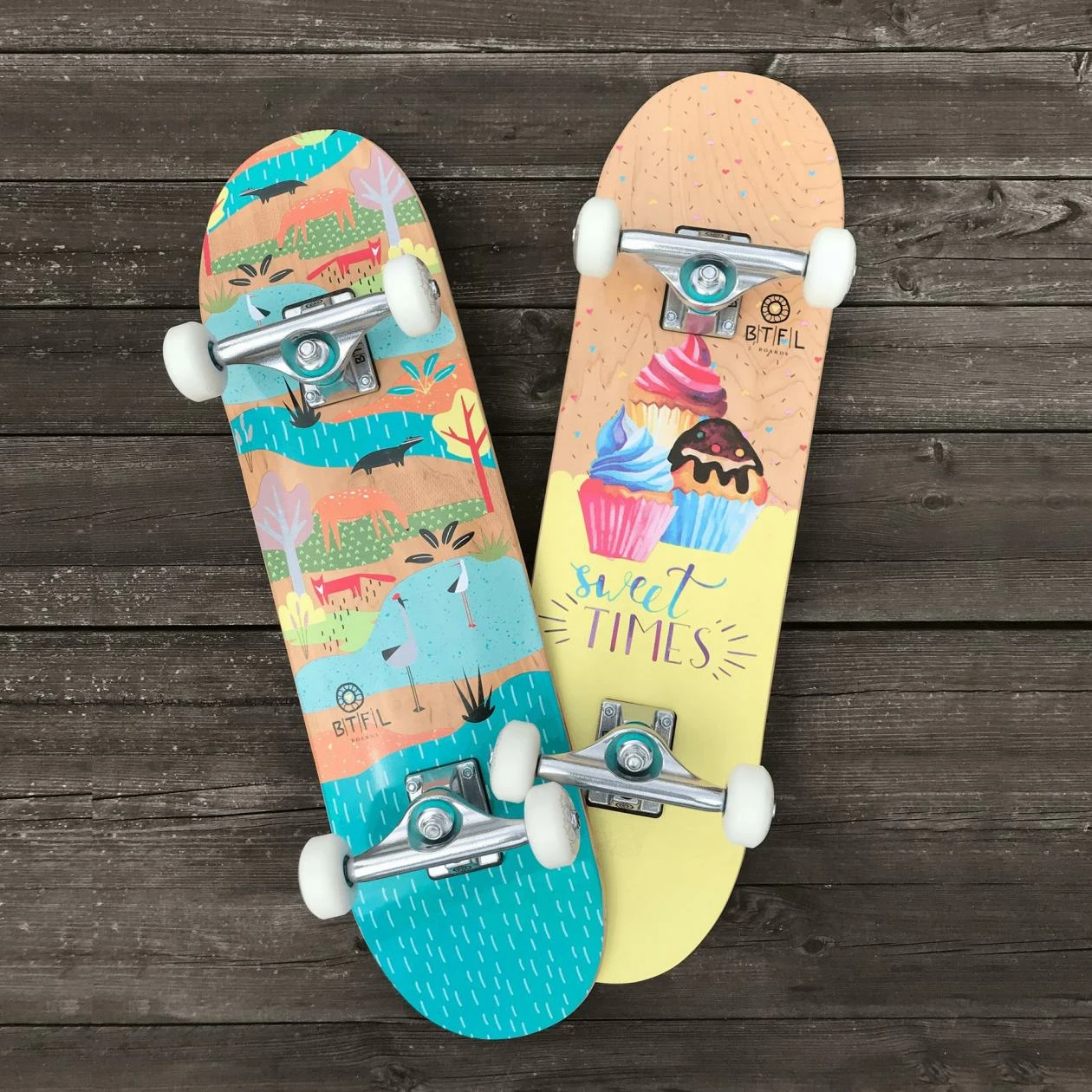 BTFL Bjoerk Skateboard Complete 8 BTFL Bjoerk Skateboard Complete – Bild 6