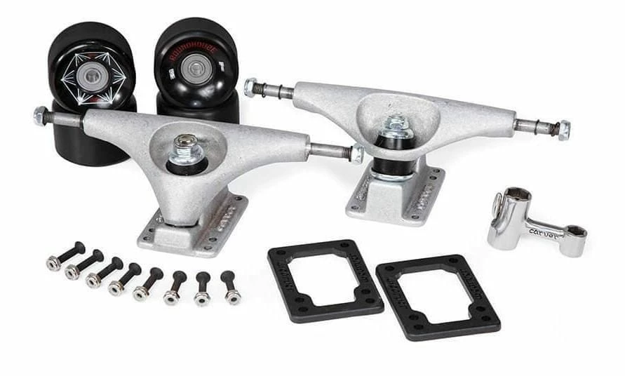 Carver™ Carver Truck KIT C5 Raw + Roundhouse Park Wheels 3 Carver™ Carver Truck KIT C5 Raw + Roundhouse Park Wheels