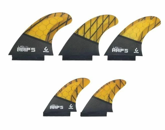 Lib Tech Tri Quad 5 Fin Set 3 Lib Tech Tri Quad 5 Fin Set