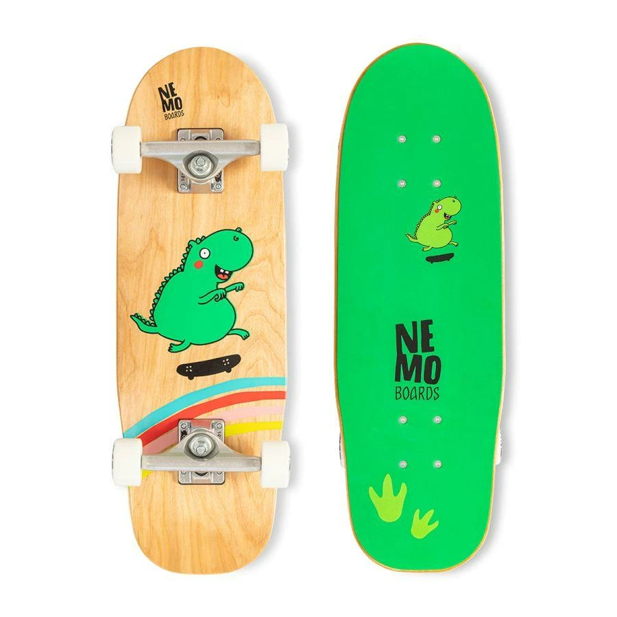 Nemo Boards Kids Skateboard Mari Dino Softgrip 3 Nemo Boards Kids Skateboard Mari Dino Softgrip