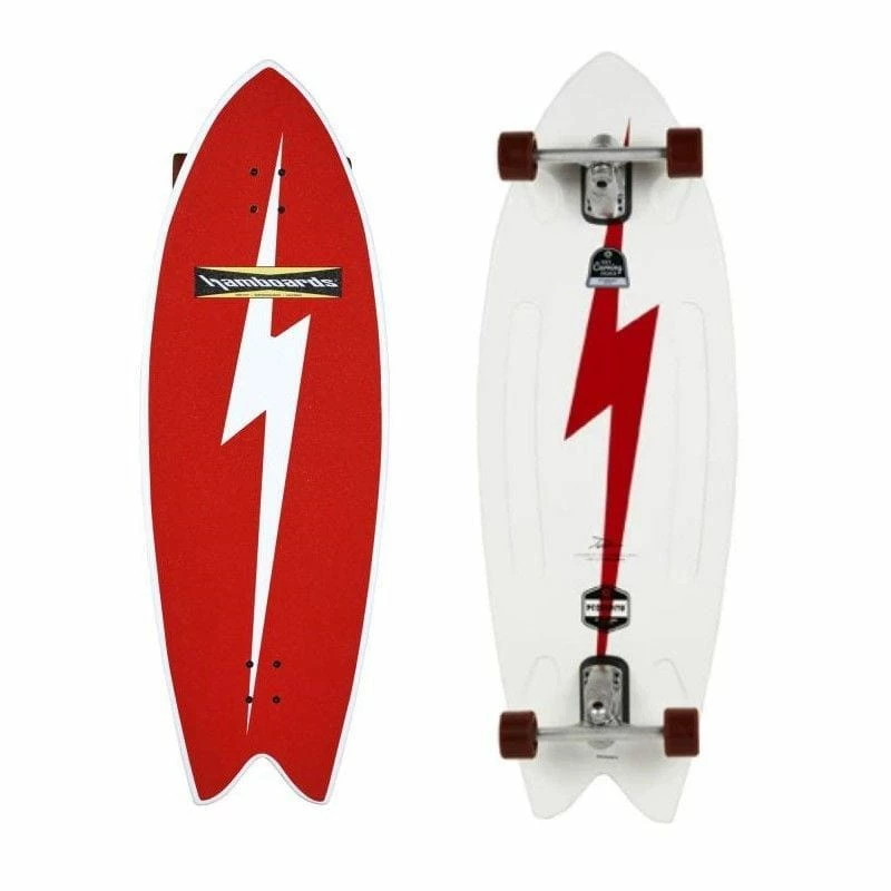 Hamboards Pescadito 43" Boltz Surf Skate Complete 3 Hamboards Pescadito 43" Boltz Surf Skate Complete