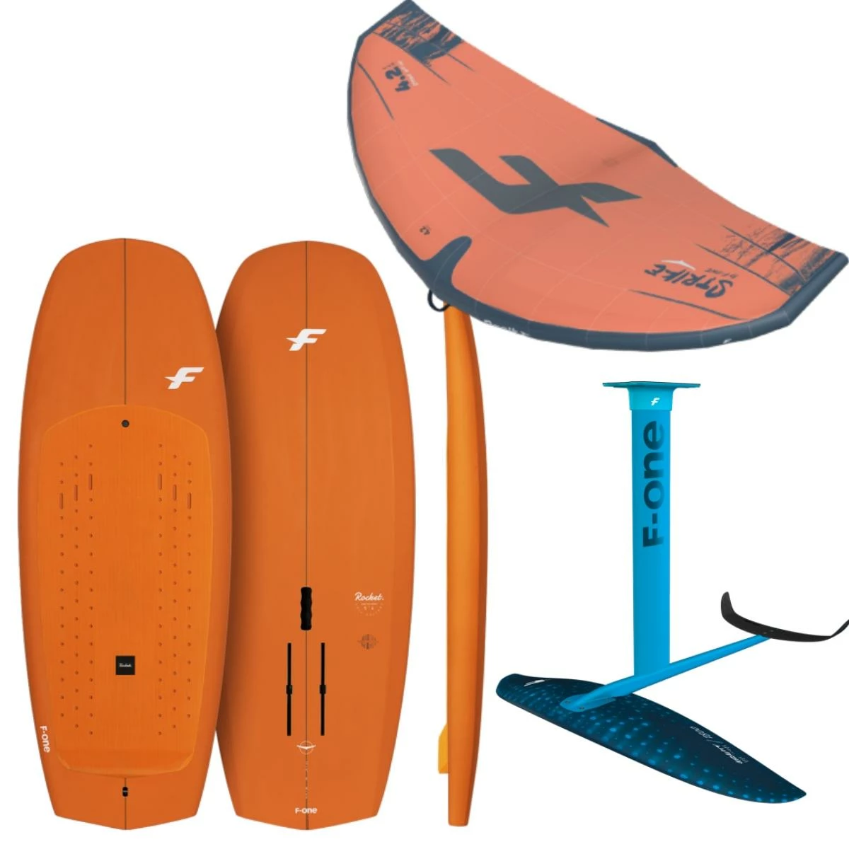 F-ONE Rocket Wing V2 Komplettset 3 F-ONE Rocket Wing V2 Komplettset