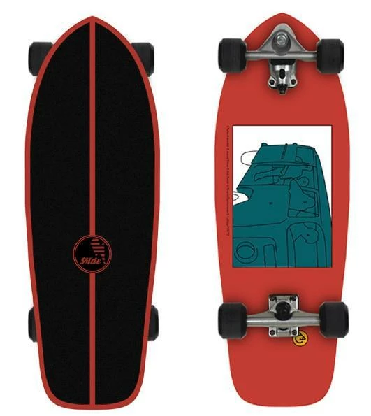 Slide Surfskateboard Joyful SK Heritage 30" 3 Slide Surfskateboard Joyful SK Heritage 30"