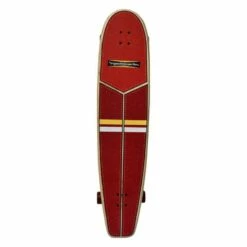Hamboards Huntington Hop Carving 45" Surf Skate Complete Red Orange Yellow White