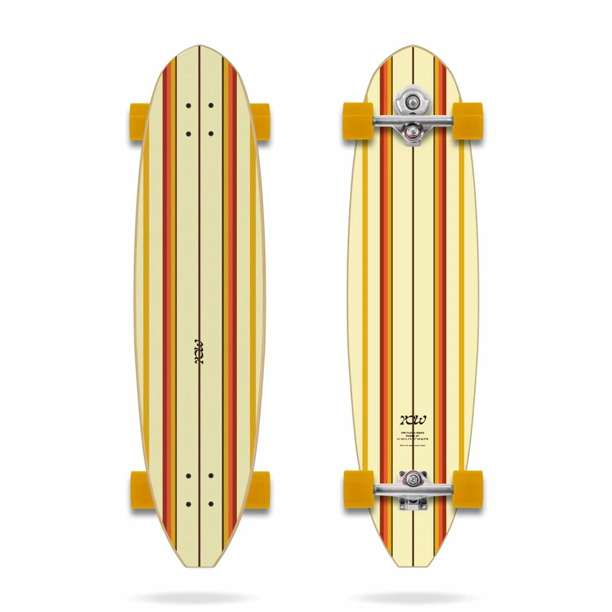 Yow Waikiki 40" Classic Series - Surfskate Complete 3 Yow Waikiki 40" Classic Series - Surfskate Complete